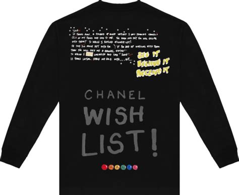 chanel wish list shirt|chanel dresses.